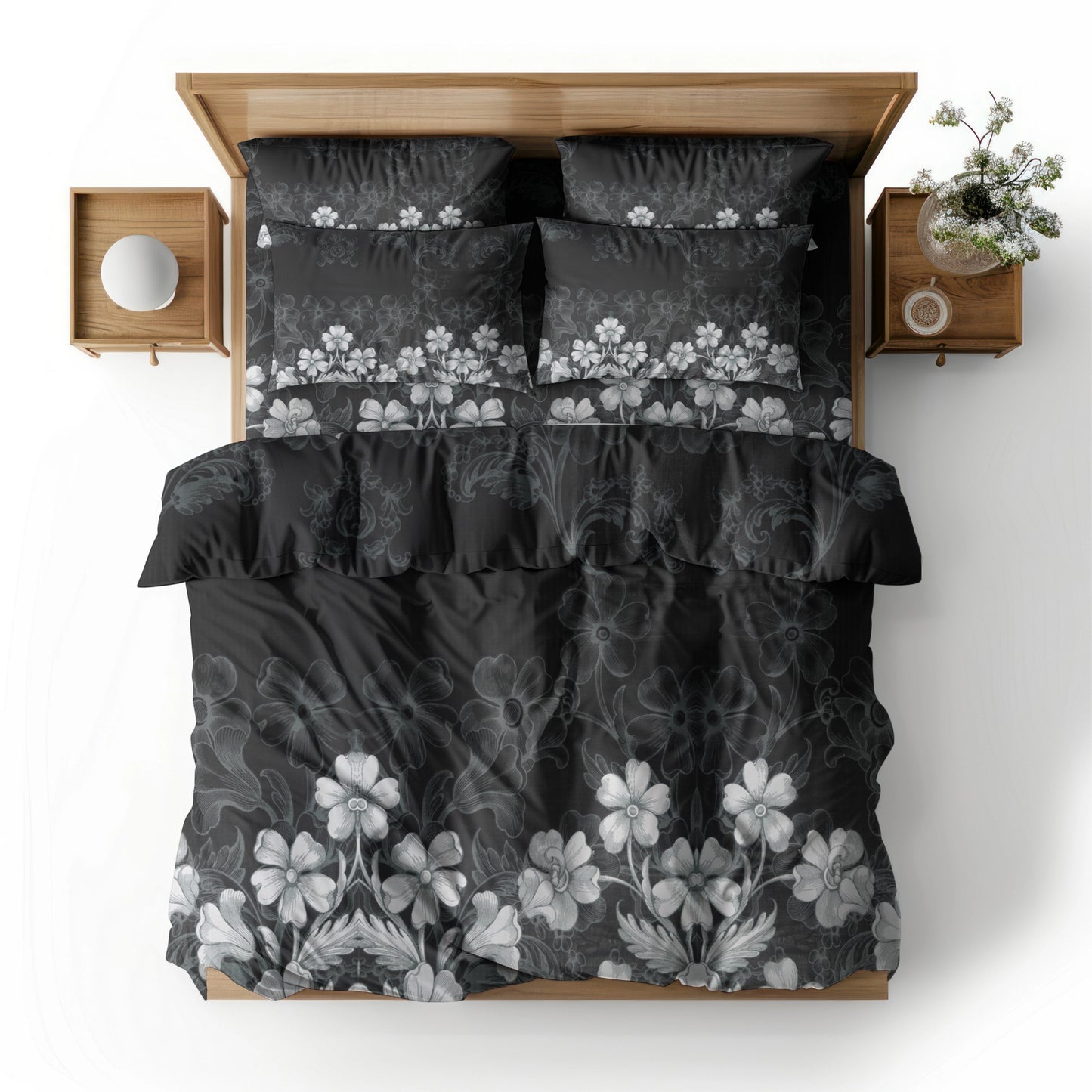 Charred Cotton - Bedsheets