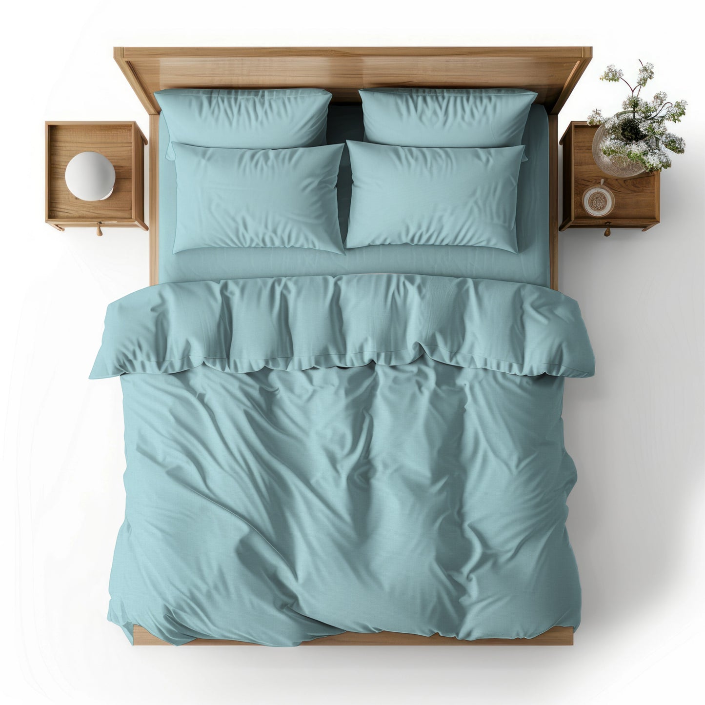 Cyan Percale cotton - Bedsheets