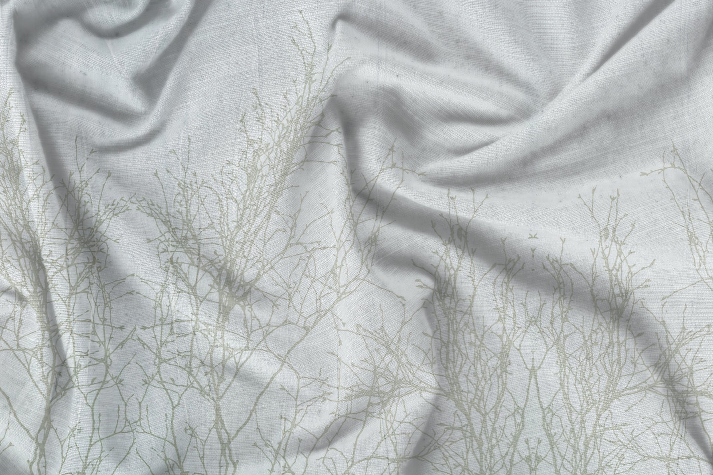 Serenity Branches Satin Bedsheet